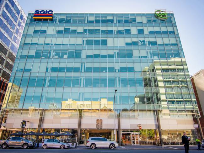 80 Flinders St, Adelaide, has been bought by the Centuria Capital Group for $127 million. Pic supplied by CBRE.