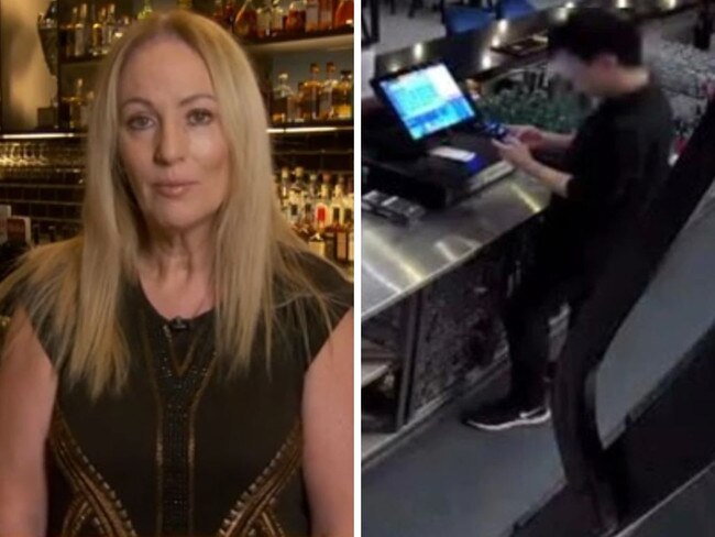 The hospitality boss at the centre of a pay docking scandal has double down on her decision to deny a worker $300 for using his phone.