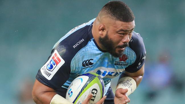 Tolu Latu has been the sole shinning light for the Waratahs this season. Picture: Mark Evans