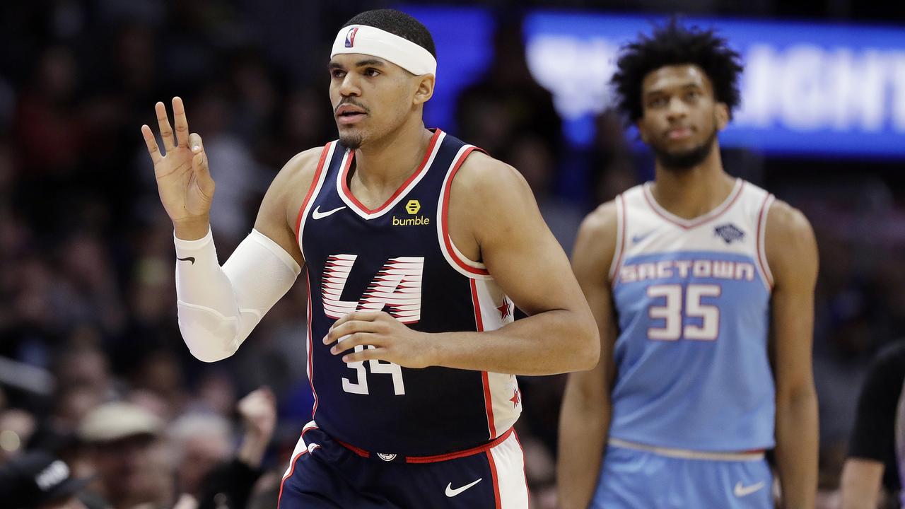 The Sixers have gone all-in on a Big Four by trading with the Clippers for Tobias Harris. (AP Photo/Marcio Jose Sanchez)