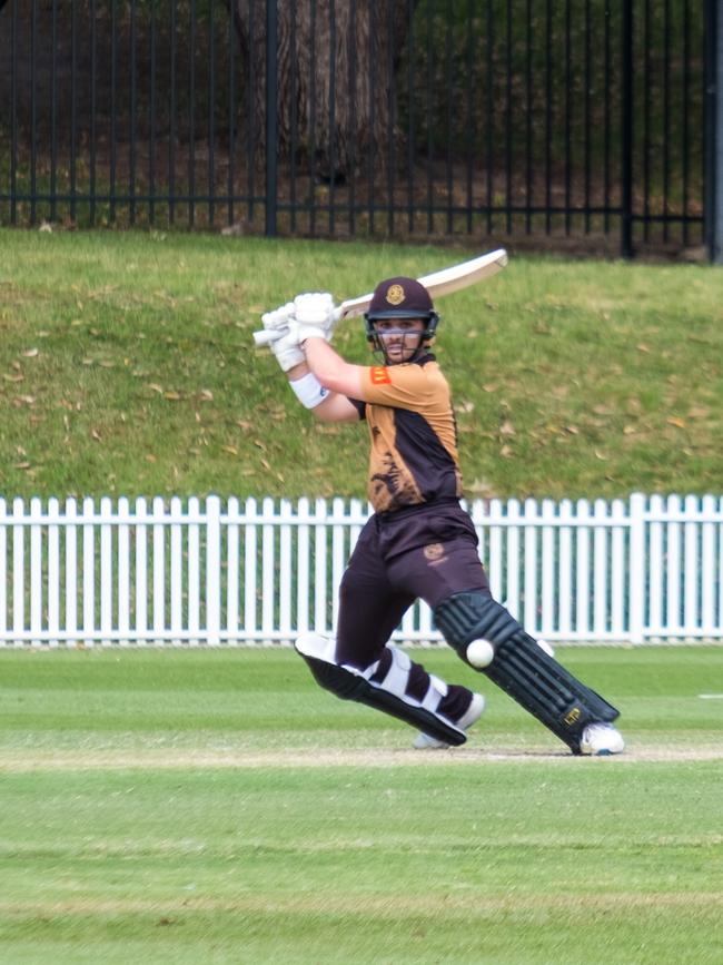 Jason batting in Premier Cricket. Pic: Supplied