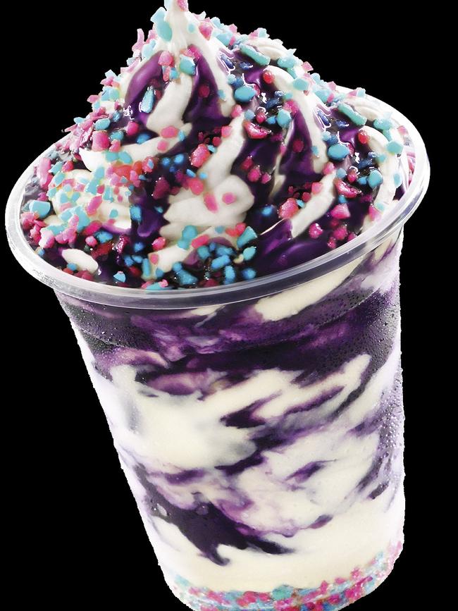 The new Hungry Jack's Cosmic Storm desert. Picture: Supplied