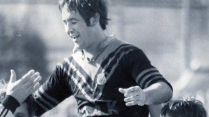 Gary Johns in his playing days for the Cessnock Goannas.