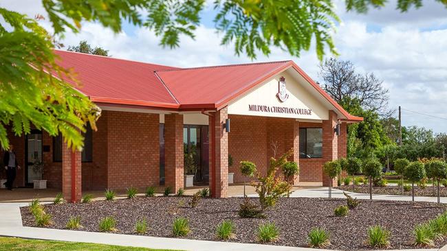 Mildura Christian College campus. Picture: Facebook