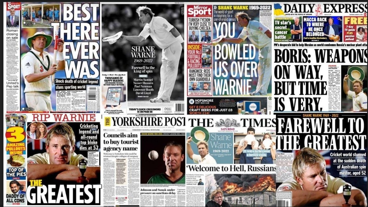 How the world’s newspapers broke the news.