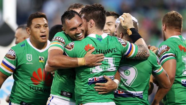 John Bateman and the Raiders are flying high. Picture: Getty Images