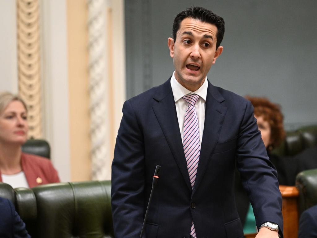 Opposition Leader David Crisafulli. pic: Lyndon Mechielsen/Courier Mail