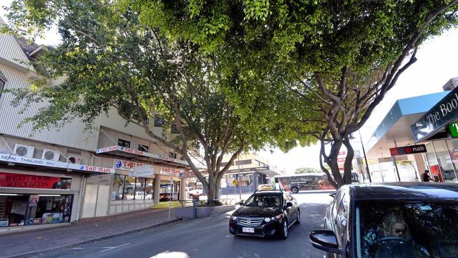 Fig trees that were in Bulcock St, Caloundra. Picture: Patrick Woods