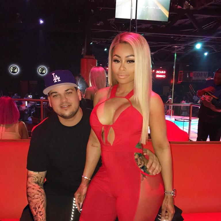 The celebrity exes starred on E! series Rob &amp; Chyna before welcoming daughter, Dream. Picture: Instagram