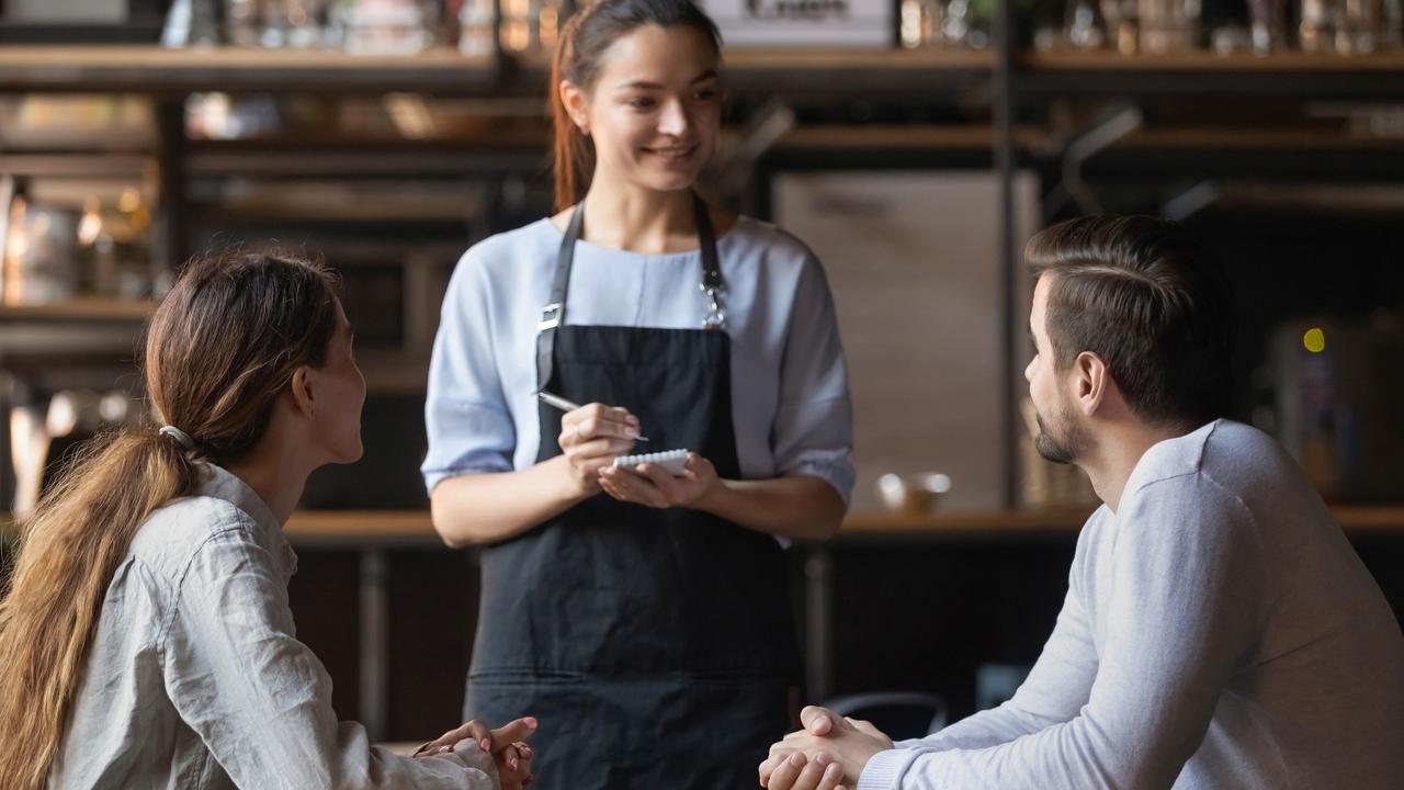 A waitress (not pictured) claims they always know when partners are cheating. Picture: iStock