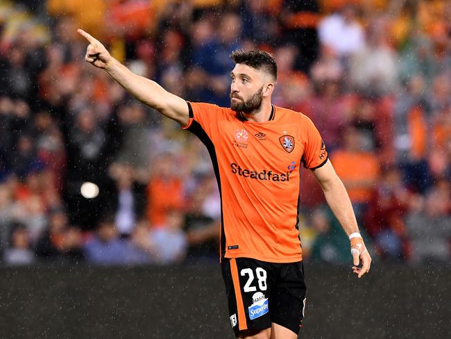 Former Roar star Brandon Borrello has joined the Wanderers. Picture: AAP Image/Dave Hunt