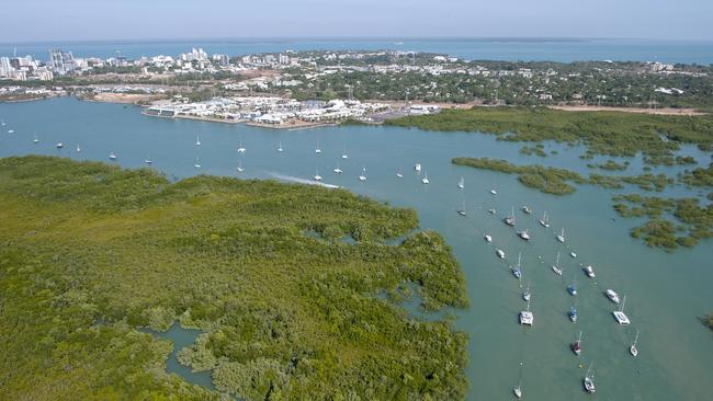 A Chinese government bank may get a $500 million mortgage over the Chinese-owned Darwin Port. Picture: Darwin Port Corp