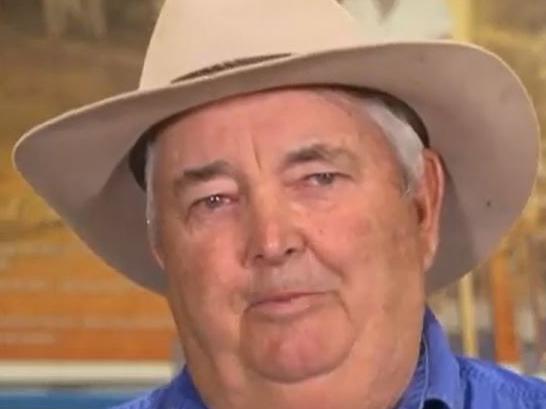 Farmer Warren Jonsson has become emotional as he told of the struggles the wage rise and energy crisis are having on the industry. Credit: 9NEWS Today