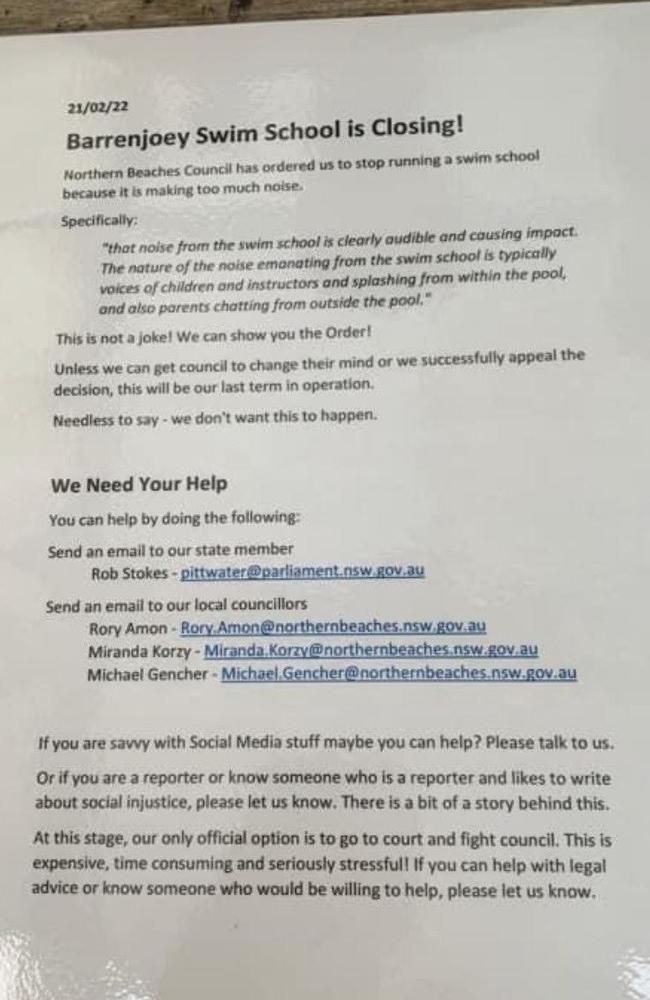The council is ordering the school to close. Picture: Supplied via NCA NewsWire