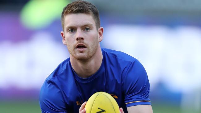 Luke Foley is one of several young Eagles fighting for a spot in the best 22.