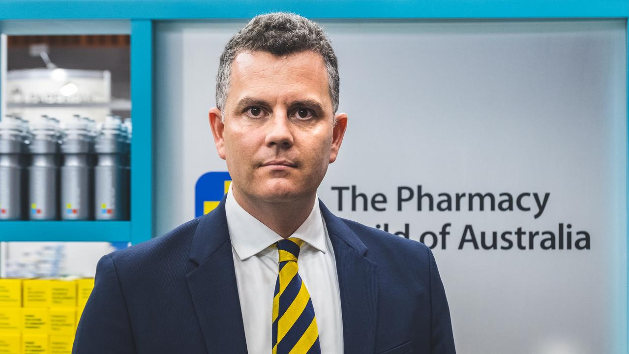 Pharmacy Guild of Australia Trent Twomey says the method people are using to obtain Ozempic is ‘immoral’. Picture: Allen Mechen.