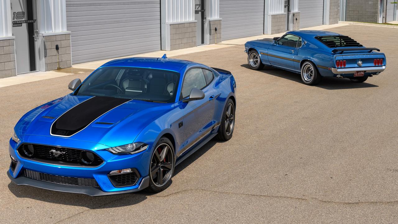 2021 Ford Mustang Mach 1.