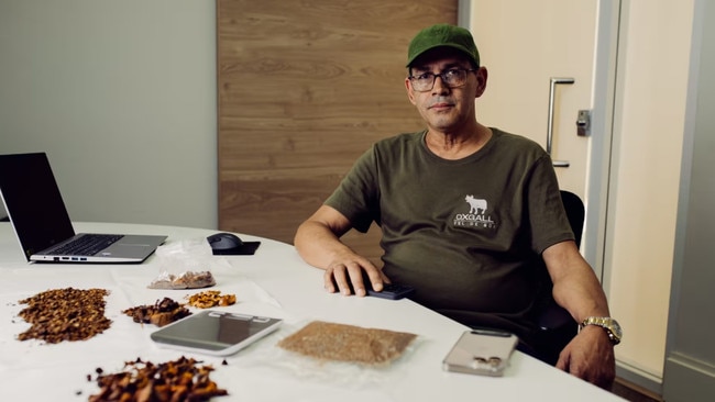 Oxgall’s José de Oliveira is shown in his office in the center-west state of Goiás. Picture: Fábio Setti for WSJ