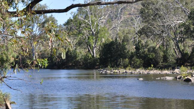 Broken River, at the site of the proposed Urannah Dam wall.