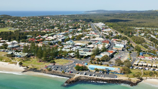 The Byron Bay area is on "high alert" after the area was visited by a positive case who was in the community for five days. Photo: Getty Images
