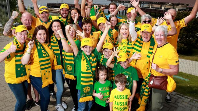 Socceroos goalkeeper Mat Ryan has 26 family members in Russia to watch him play. Picture: Toby Zerna