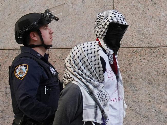 NYPD arrest pro-Palestine protesters for taking over a Columbia University library