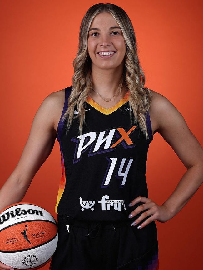 Phoenix Mercury made Shelley pick No.29 in this year’s WNBA draft. Picture: Getty Images/AFP
