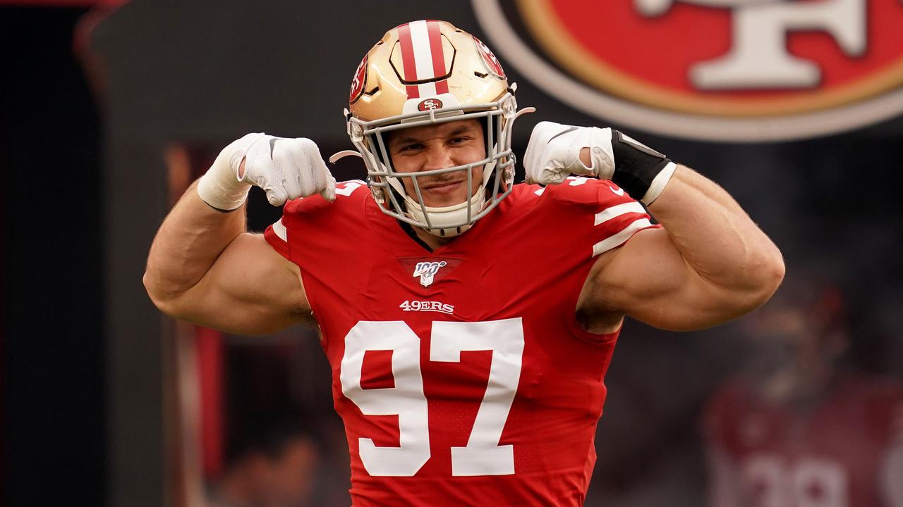 Nick Bosa and the 49ers have agreed to a five-year, $170 million (A$267m) contract.