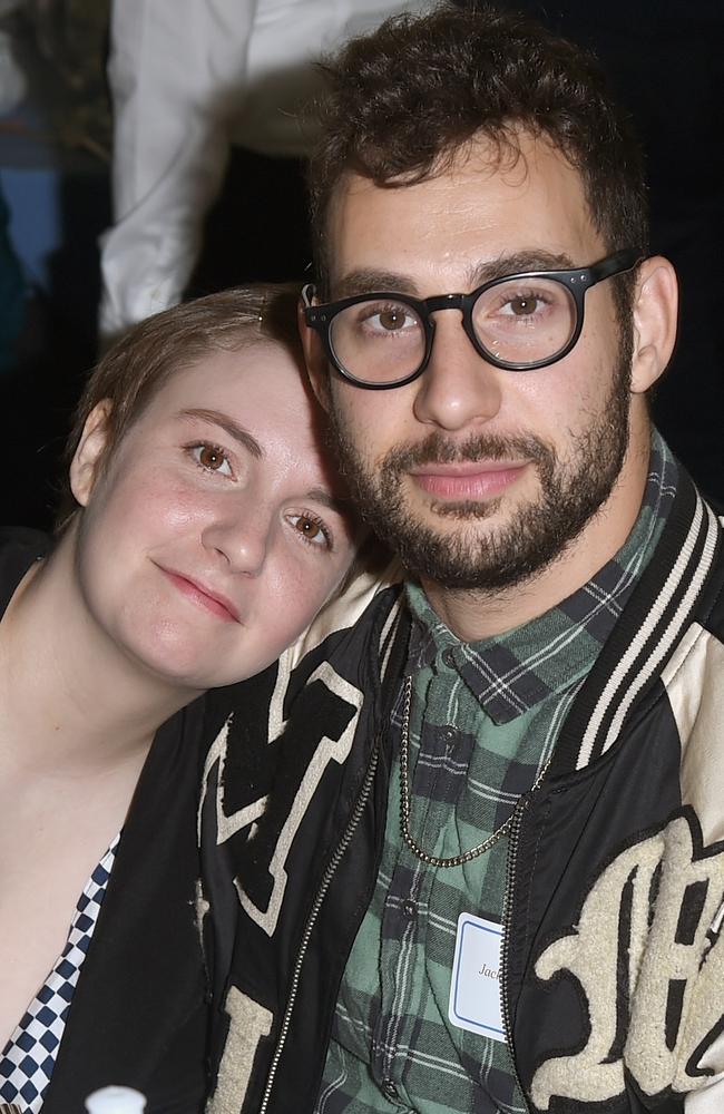 Lena Dunham Marries Musician Luis Felber Herald Sun 