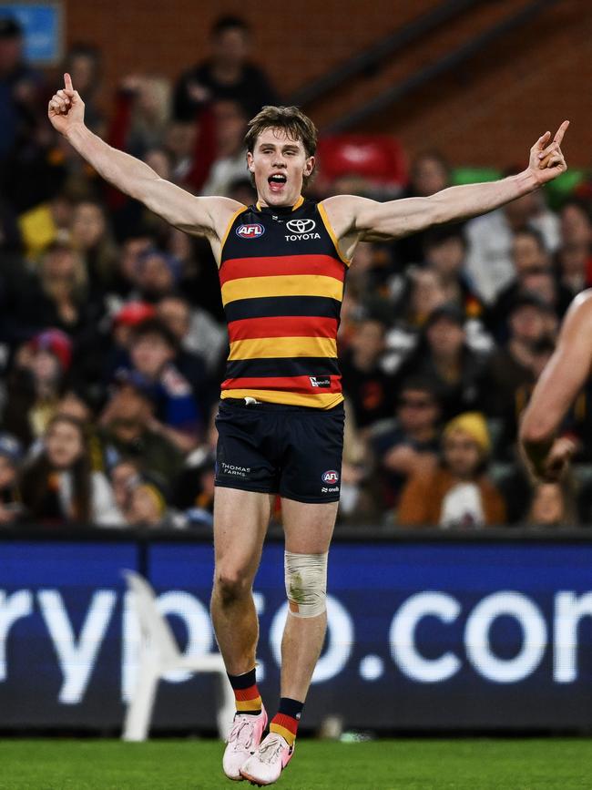 Dan Curtin booted two final-quarter goals. Picture: Mark Brake/Getty Images