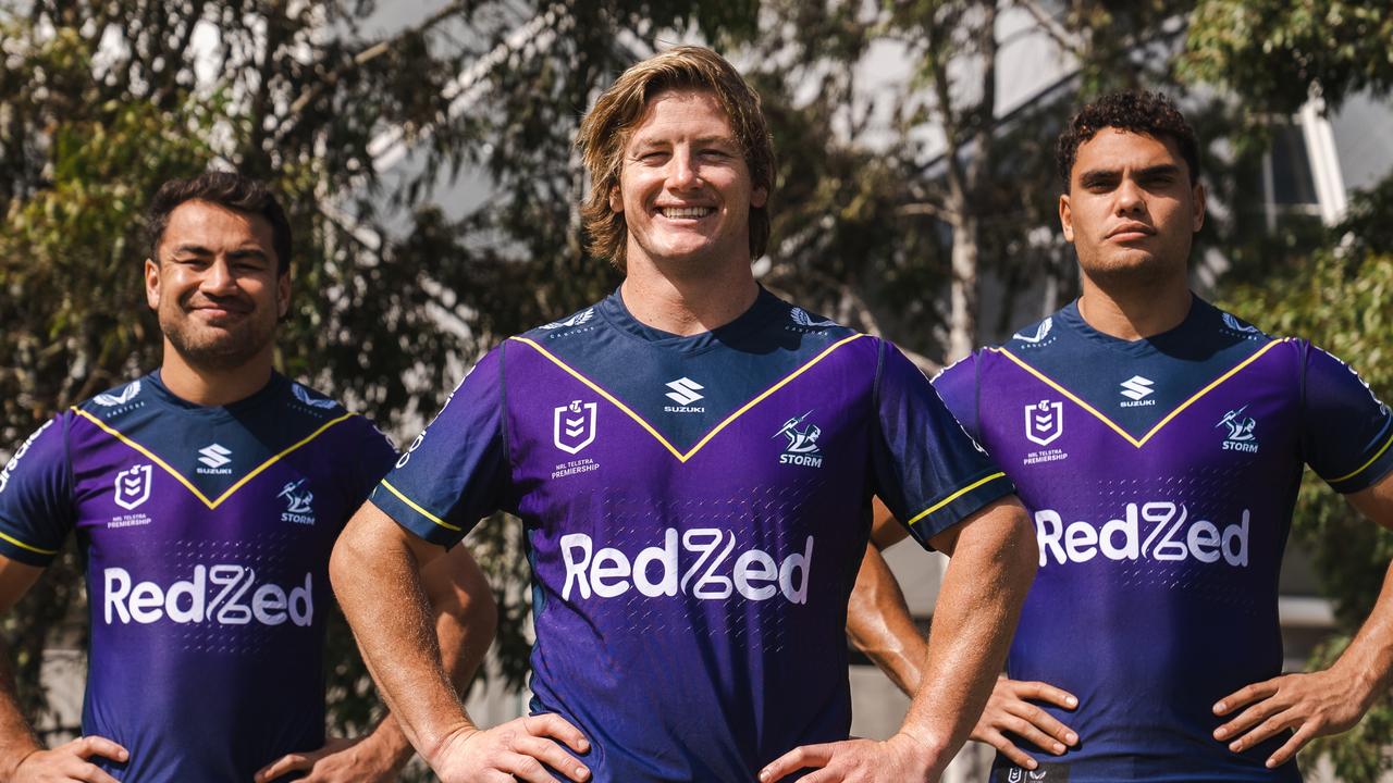 Melbourne Storm 2022 Squad Signed Jersey