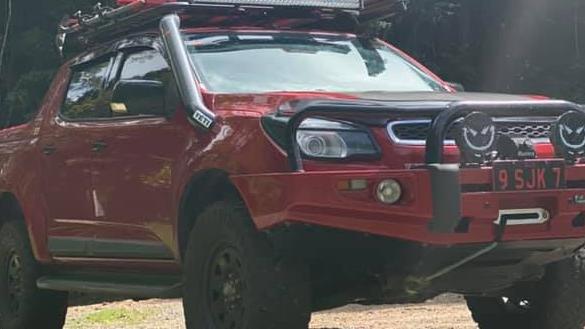 A red Holden Colorado was stolen from a Rural View home overnight on August 28 from 11pm and found 12 hours later set on fire in West Mackay.