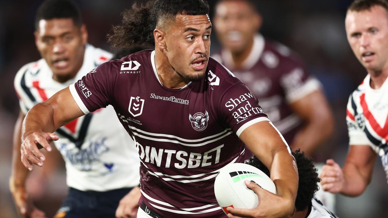 Kelma Tuilagi and his Sea Eagles teammates were too good for the disappointing Sydney Roosters outfit.