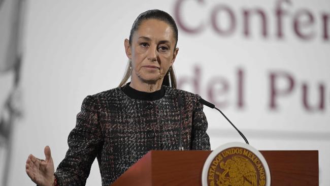 Mexico's President Claudia Sheinbaum. (Photo by Alfredo ESTRELLA / AFP)