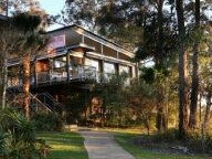 An indicative image of what housing on larger blocks may look like in the proposed 'Lizard Rock' development at Belrose on 71ha of land owned by the Metropolitan Local Aboriginal Land Council. The image is part of an Urban Design Framework document lodged with the NSW Planning Department. Picture: Cox Architecture