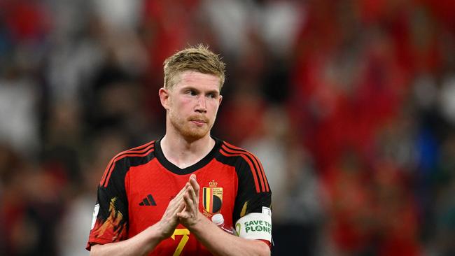 Kevin De Bruyne has come under-fire, following Belgium’s shock loss to Morocco. Picture: Getty Images.