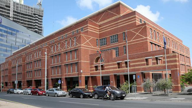 Melbourne Assessment Prison is in lockdown after two prison officers were attacked by an inmate. Picture: Ian Currie