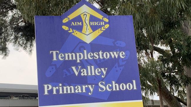 Templestowe Valley Primary School has been hit by Covid. Picture: Supplied