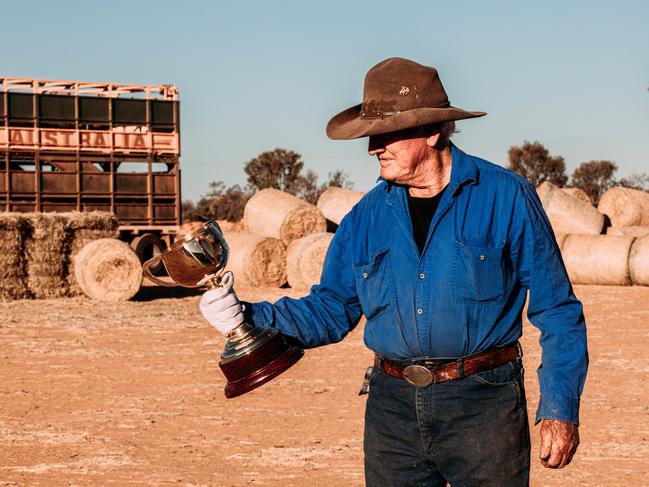 The Melbourne Cup Tour makes a stop in Blackall, in central Queensland.