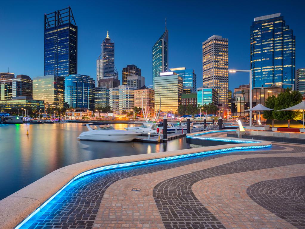 Perth scored a satisfaction rating of 96 per cent, earning it the title of the most proffered city for global travellers. Picture: iStock