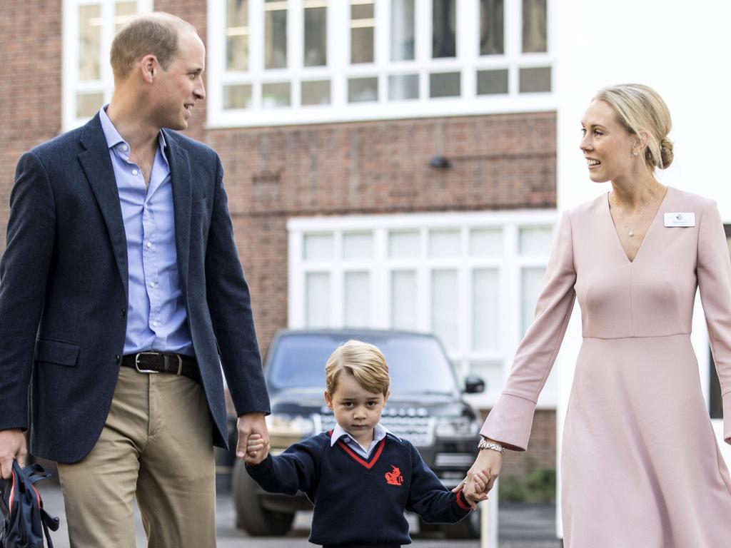 Prince George attends St Thomas's school in London. Picture: AFP