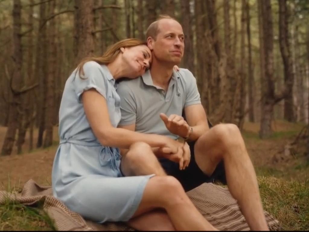 The couple released this intimate video after Kate completed chemotherapy treatment in September.