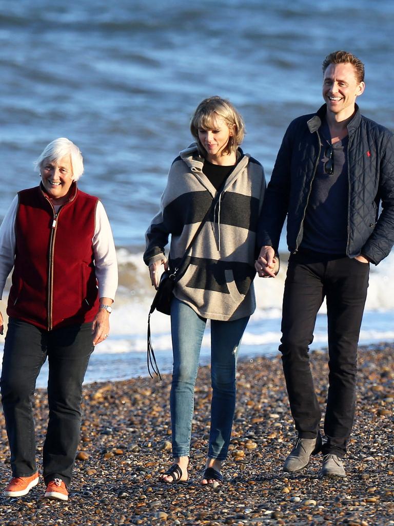 Taylor, Tom and his mum. Picture: TheImageDirect.com