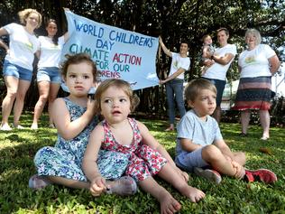 Parents take climate action to 'look after children's future'