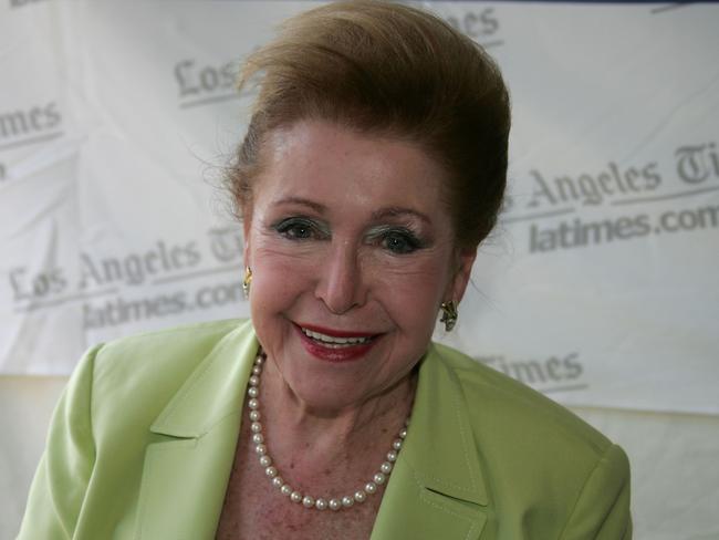 Mary Higgins Clark died aged 92. Picture: David Livingstone