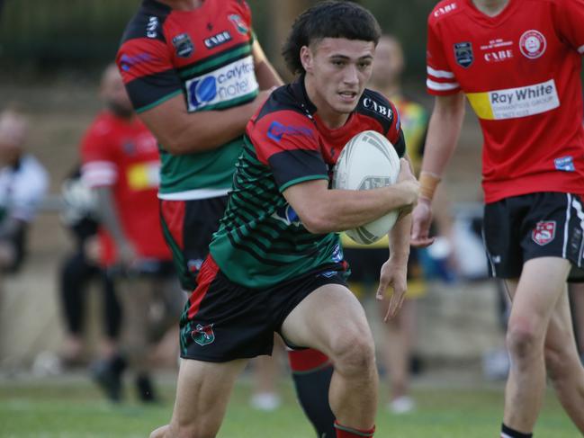 Jenson Tuaoi scored twice for Colyton. Picture Warren Gannon Photography