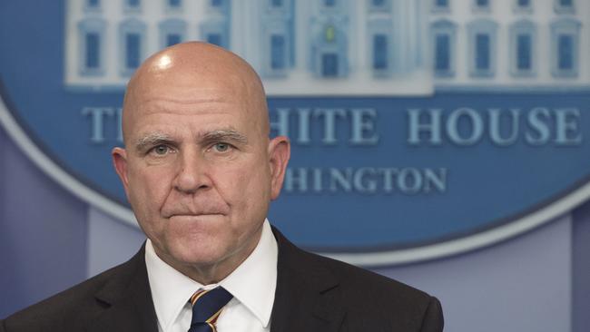 National Security Adviser H. R. McMaster.