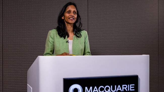 Macquarie Group chief executive Shemara Wikramanayake.