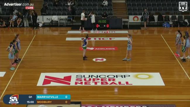 REPLAY: School Sport SA netball finals - Open Group A - Marryatville v Modbury - Court 1