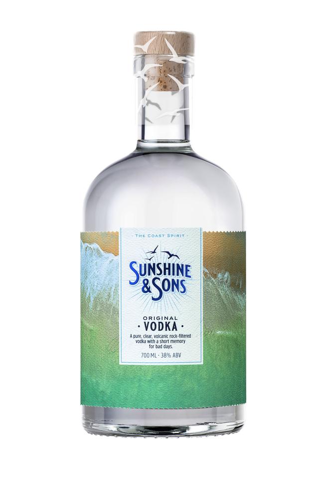 Sunshine and Sons Original Vodka.